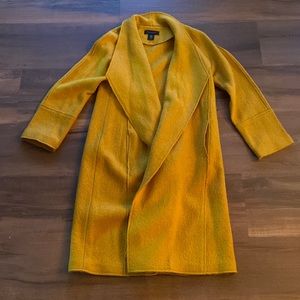 NWOT Mustard Wool Shacket